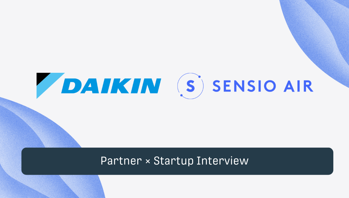 20220803__Startup x Partner Interview | Sensio Air. x ダイキン工業 ...